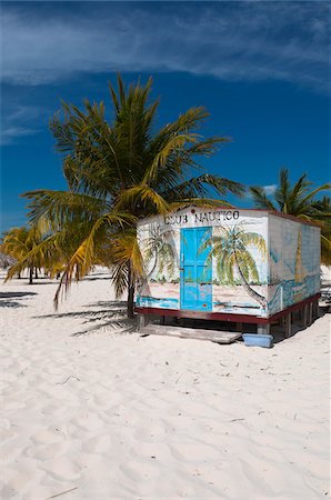 strandhütte - Strand von Cayo Largo, Kuba Stockbilder - Lizenzpflichtiges, Bildnummer: 700-05855005