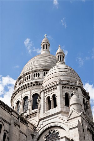 sacre coeur paris france nobody - Basilique du Sacre-Coeur, Paris, France Stock Photo - Rights-Managed, Code: 700-05948065