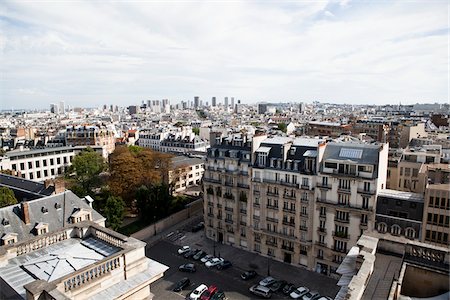 densely populated city buildings - Overview of Paris, France Stock Photo - Rights-Managed, Code: 700-05948083