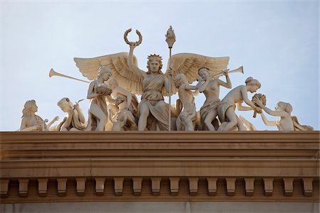 statue angel building - Close-up of Paris Hotel, Las Vegas, Nevada, USA Stock Photo - Rights-Managed, Code: 700-05948225