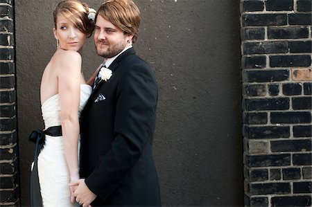 standing - Bride and Groom Stock Photo - Rights-Managed, Code: 700-05973658