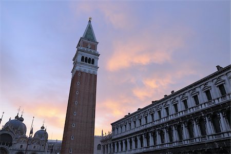 St Mark's Square at Dawn, Venice, Veneto, Italy Stock Photo - Rights-Managed, Code: 700-06009351