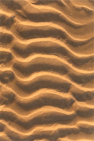 Sand Patterns, Paknam Luangsuan Beach, Chumporn, Thailand Stock Photo - Rights-Managed, Code: 700-06009363