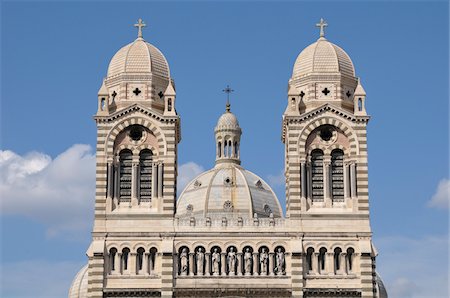 Marseille Cathedral, Marseille, France Foto de stock - Con derechos protegidos, Código: 700-06025195