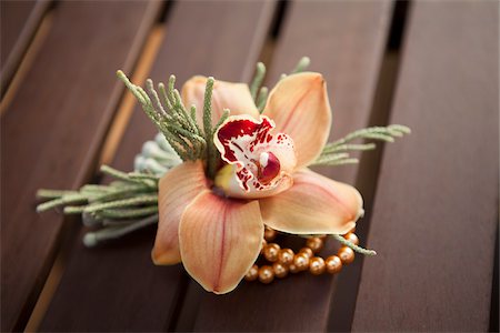 Close-Up of Corsage Fotografie stock - Rights-Managed, Codice: 700-06037887