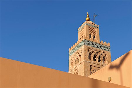 Koutoubia Mosque, Marrakech, Morocco Stock Photo - Rights-Managed, Code: 700-06037980