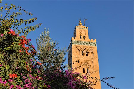 simsearch:851-02962287,k - Mosquée de la Koutoubia, Marrakech, Maroc Photographie de stock - Rights-Managed, Code: 700-06037997