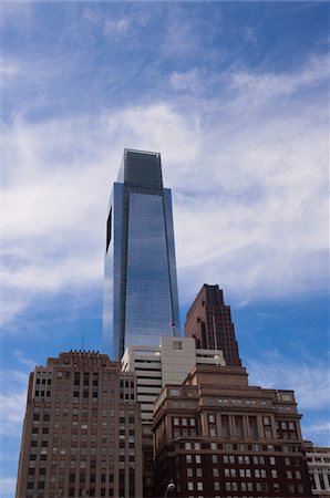 Office Buildings, Philadelphia, Pennsylvania, USA Foto de stock - Con derechos protegidos, Código: 700-06109791