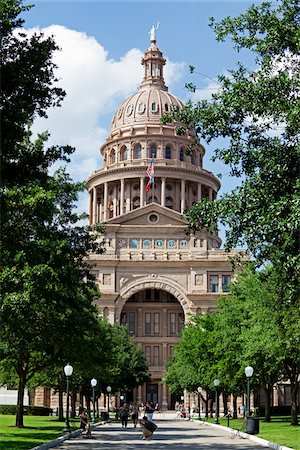 state capital (city) - State Capitol Building, Austin, Texas, USA Foto de stock - Con derechos protegidos, Código: 700-06125794