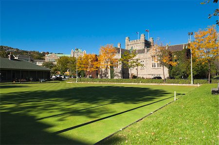 fall foliage in quebec - Westmount City Hall, Montreal, Quebec, Canada Stock Photo - Rights-Managed, Code: 700-06145038