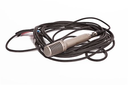 electrical cord nobody - Microphone and Cord Stock Photo - Rights-Managed, Code: 700-06282070