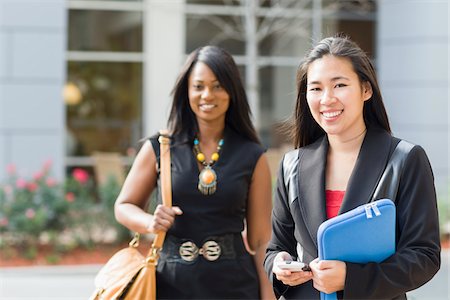 Businesswomen Outdoors Stock Photo - Rights-Managed, Code: 700-06282109