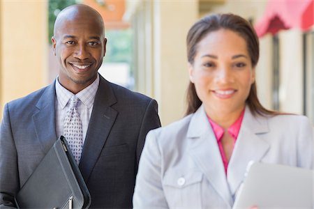 portrait of bald woman - Portrait of Business People Stock Photo - Rights-Managed, Code: 700-06282126