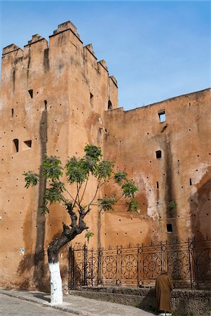 simsearch:700-06334587,k - Man at Al Kasaba Tower, Chefchaouen, Chefchaouen Province, Tangier-Tetouan Region, Morocco Stock Photo - Rights-Managed, Code: 700-06334578