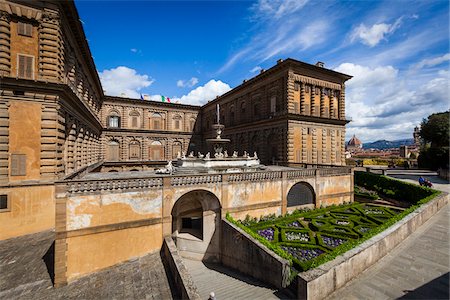 palazzo pitti - Palazzo Pitti, Florenz, Toskana, Italien Stockbilder - Lizenzpflichtiges, Bildnummer: 700-06334714