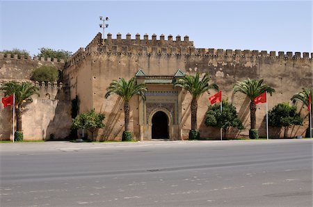 dar el makhzen - Palais Royal, Meknes, Maroc Photographie de stock - Rights-Managed, Code: 700-06355135