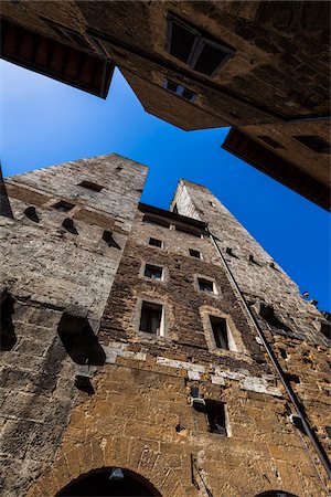 san gimignano province of siena italy - Building Detail, San Gimignano, Siena Province, Tuscany, Italy Stock Photo - Rights-Managed, Code: 700-06367908