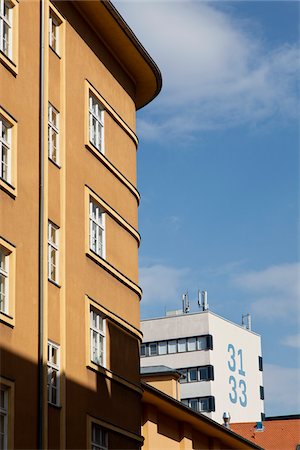 residential apartments - Detail of Buildings, Berlin, Germany Stock Photo - Rights-Managed, Code: 700-06368094