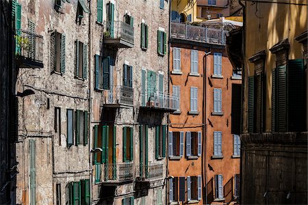 Architecture détail, Pérouse, Province de Pérouse, Ombrie, Italie Photographie de stock - Rights-Managed, Code: 700-06368219
