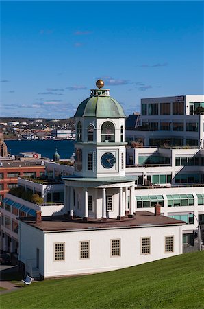 Old Town Clock, Halifax, Nova Scotia, Canada Photographie de stock - Rights-Managed, Code: 700-06439171