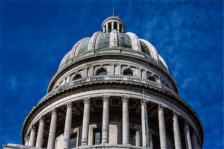 Close-Up of Dome of El Capitolio, Old Havana, Havana, Cuba Stock Photo - Rights-Managed, Code: 700-06465888