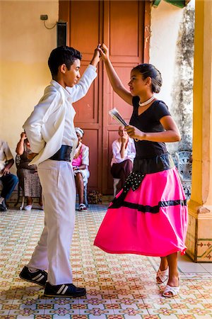 people not model release - Young Dancers Performing at Club Amigos Social Dancing Event, Trinidad, Cuba Stock Photo - Rights-Managed, Code: 700-06465986