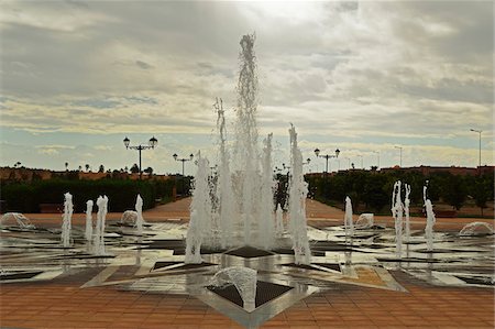 Water Fountain, Agdal Gardens, Marrakesh, Morocco, Africa Stock Photo - Rights-Managed, Code: 700-06505741