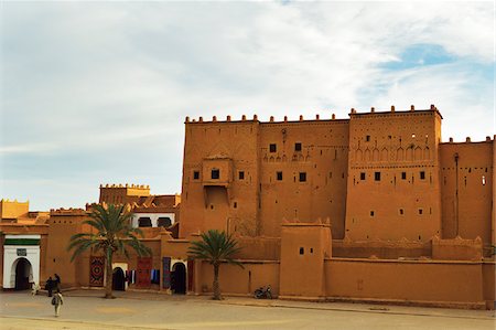Kasbah Taourirt, Ouarzazate, Morocco, Africa Fotografie stock - Rights-Managed, Codice: 700-06531727