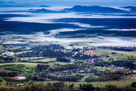 simsearch:700-06675101,k - Aerial view of wine country near Pokolbin, Hunter Valley, New South Wales, Australia Stock Photo - Rights-Managed, Code: 700-06675125