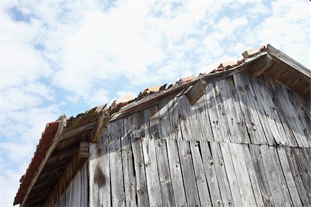 establo - Close up of old wooden shed, Mimizan, Landes, Aquitaine, France Photographie de stock - Rights-Managed, Code: 700-06701783