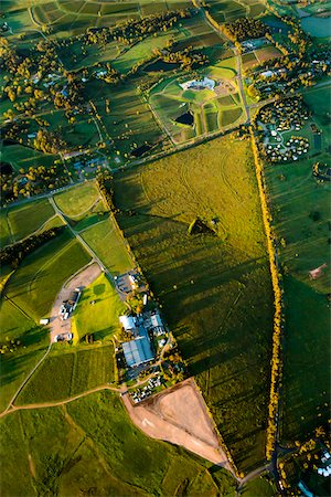 Aerial view of wine country near Pokolbin, Hunter Valley, New South Wales, Australia Stock Photo - Rights-Managed, Code: 700-06732746