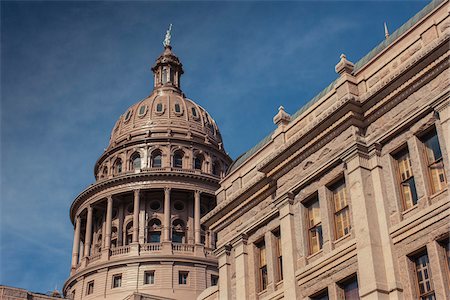 Texas state capitol building, Austin, Texas, USA Foto de stock - Con derechos protegidos, Código: 700-06773342