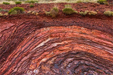 simsearch:700-06841627,k - Rock Erosion, Hamersley Gorge, The Pilbara, Western Australia, Australia Foto de stock - Con derechos protegidos, Código: 700-06841570