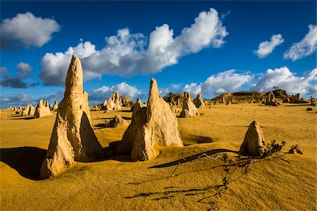 The Pinnacles, Nambung National Park, Western Australia, Australia Photographie de stock - Rights-Managed, Code: 700-06841639