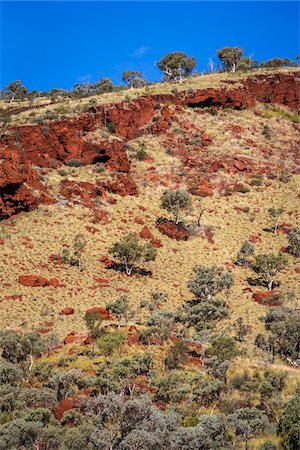 Karijini National Park, The Pilbara, Western Australia, Australia Photographie de stock - Rights-Managed, Code: 700-06841633