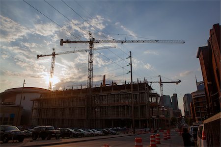 Building Construction in Nashville, Tennessee, USA Photographie de stock - Rights-Managed, Code: 700-06841806