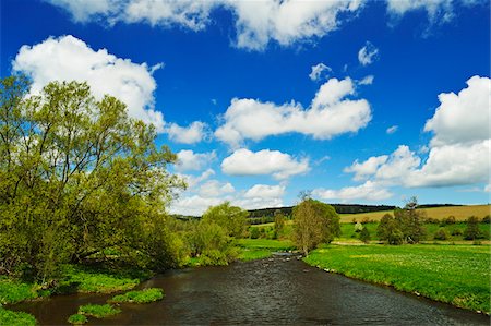 saxe - Rural scene in spring, Vogtland, Saxony, Germany, Europe Photographie de stock - Rights-Managed, Code: 700-06894755