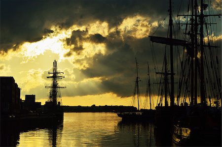 sailboats water nobody - Old harbour, Wismar, Baltic Sea, Mecklenburg-Vorpommern, Germany, Europe Photographie de stock - Rights-Managed, Code: 700-06892797