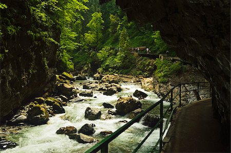 Breitachklamm gorge, Allgaeu, Bavaria, Germany Photographie de stock - Rights-Managed, Code: 700-06892807