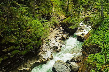 Breitachklamm gorge, Allgaeu, Bavaria, Germany Photographie de stock - Rights-Managed, Code: 700-06892809