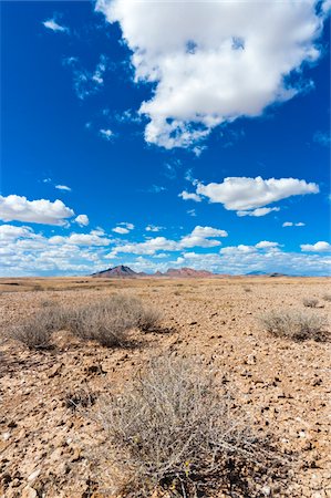 sands and desert and nobody and landscape - Scenic view of the Namib desert, Namibia, Africa Photographie de stock - Rights-Managed, Code: 700-06961899