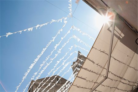 View in the sky on the market place Photographie de stock - Rights-Managed, Code: 700-07066883