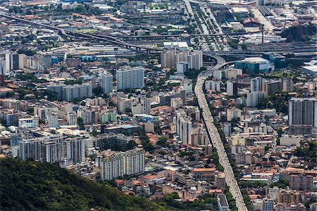 simsearch:700-07204226,k - View from Corcovado Mountain of Rio de Janeiro, Brazil Foto de stock - Con derechos protegidos, Código: 700-07204106