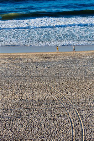 Copacabana Beach and ocean surf, Rio de Janeiro, Brazil Stock Photo - Rights-Managed, Code: 700-07204229