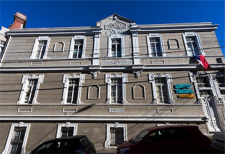 Exterior of Hostel, Valparaiso, Chile Photographie de stock - Rights-Managed, Code: 700-07206684