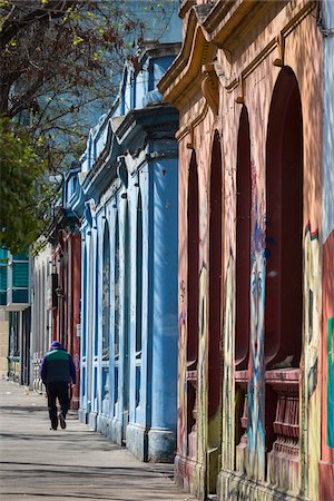 santiago (capital city of chile) - Bellavista District, Santiago, Chile Stock Photo - Rights-Managed, Code: 700-07237736