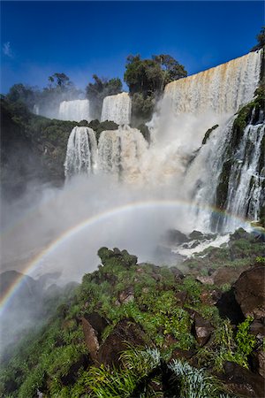 Iguacu Falls, Iguacu National Park, Argentina Foto de stock - Con derechos protegidos, Código: 700-07237749