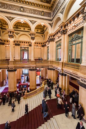 foyer - Interior of Teatro Colon, Buenos Aires, Argentina Stock Photo - Rights-Managed, Code: 700-07237758