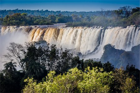 Iguacu Falls, Iguacu National Park, Argentina Foto de stock - Con derechos protegidos, Código: 700-07237795