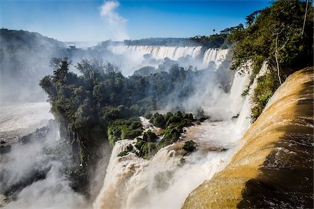 Iguacu Falls, Iguacu National Park, Argentina Foto de stock - Con derechos protegidos, Código: 700-07237798